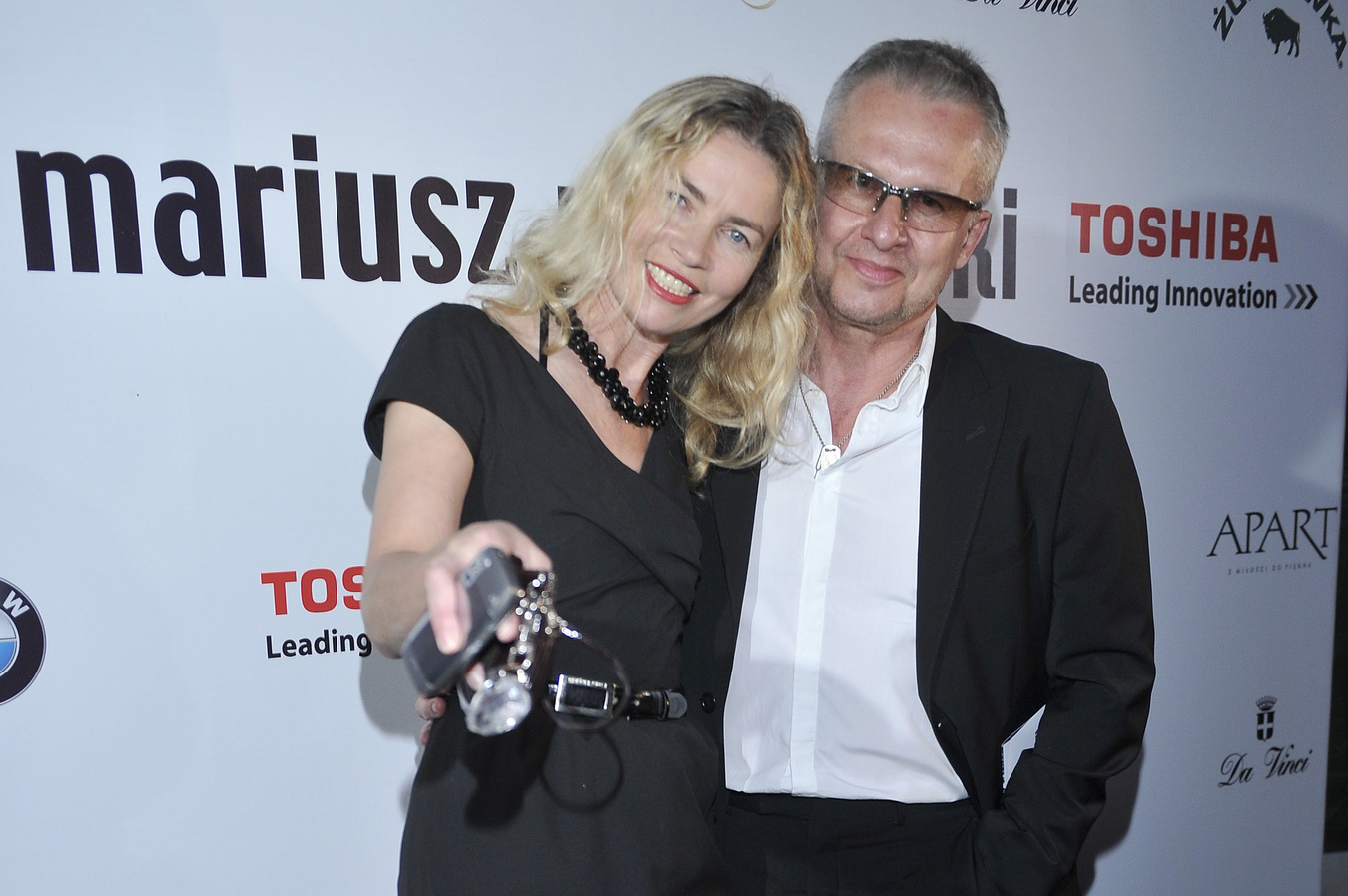Bogusław Linda i Lidia Popiel