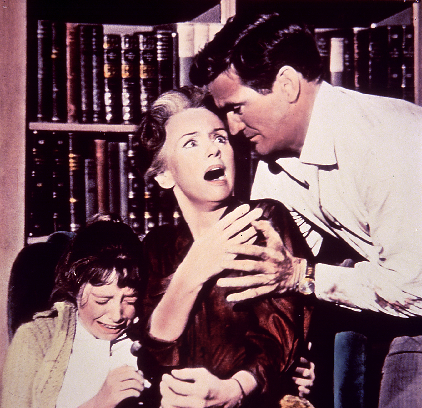 Jessica Tandy i Rod Taylor w filmie