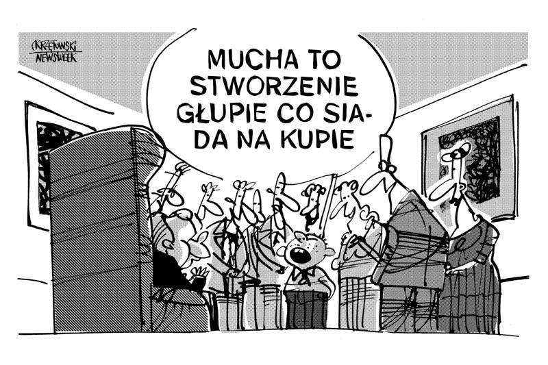 Mucha to stworzenie glupie krzętowski