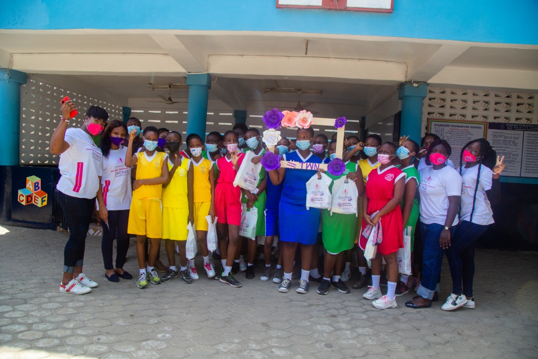Total Woman Network donates sanitary pads to girls