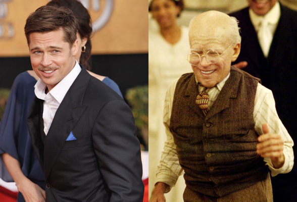 Brad Pitt jako Benjamin Button (