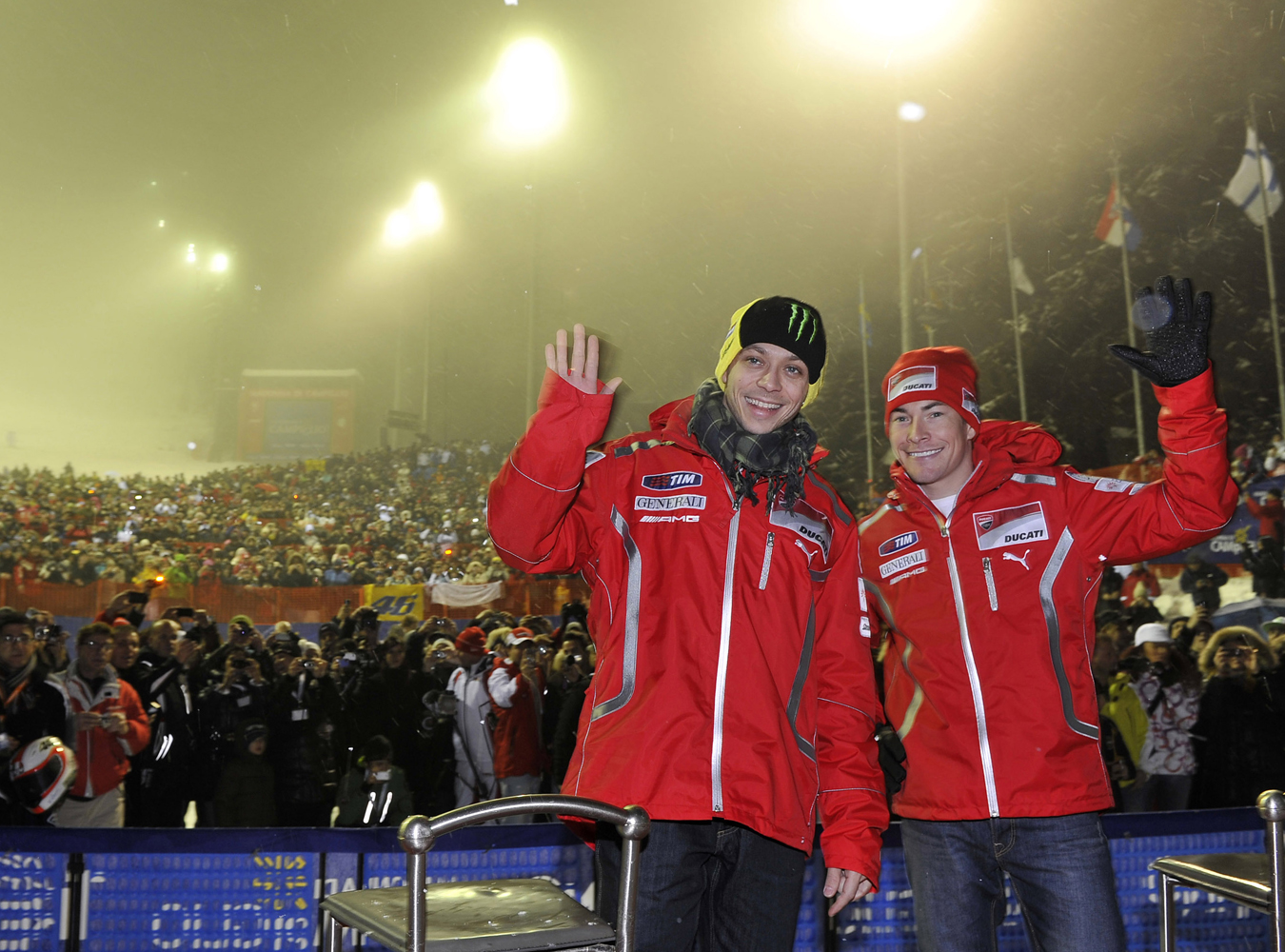 Valentino Rossi i Nicky Hayden