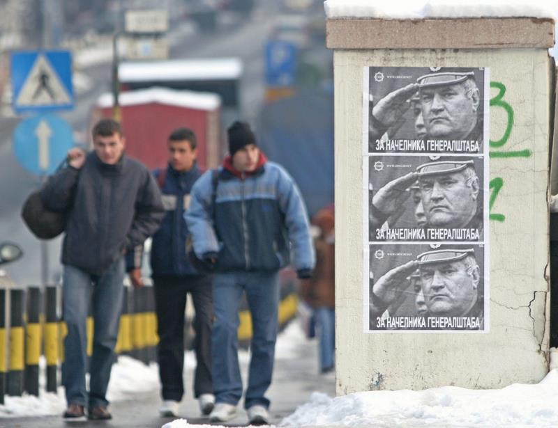 Ratko Mladić na plakatach