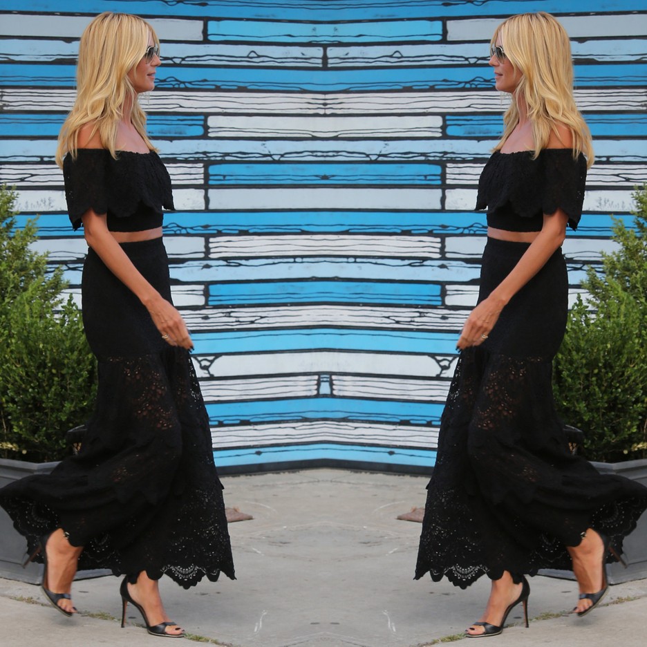 Best Look: Heidi Klum w komplecie Nightcap
