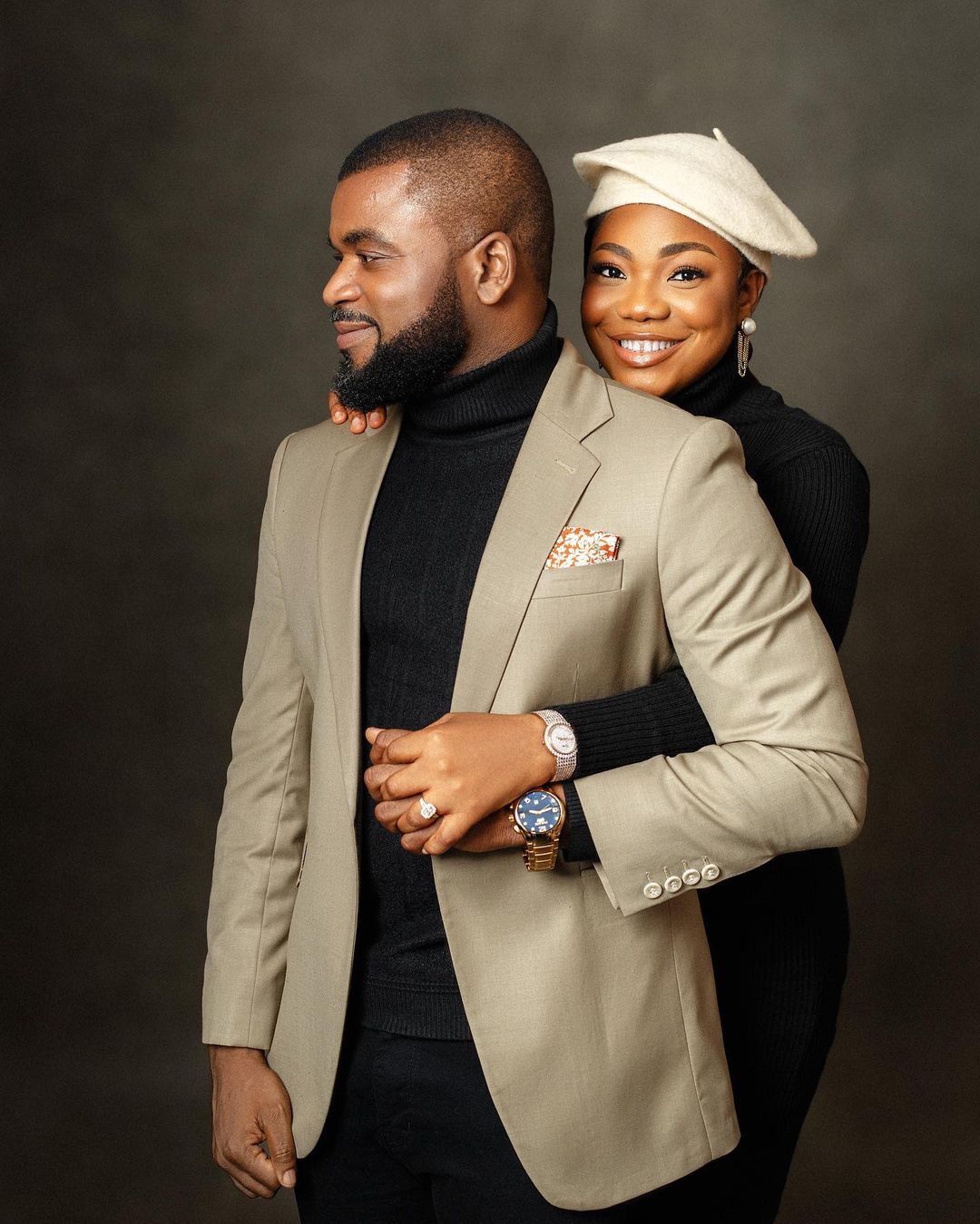 Mercy Chinwo and her husband to be, Blessed [Instagram/TheOfficialBlessed]