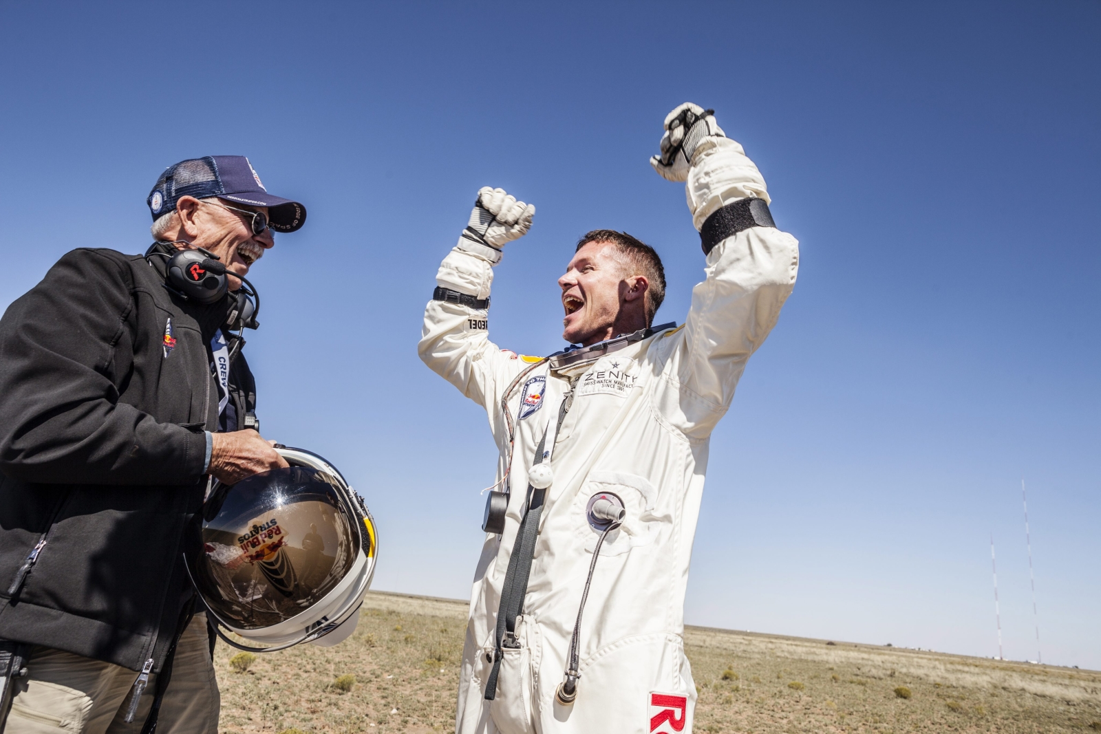 Felix Baumgartner skoczył i wylądował