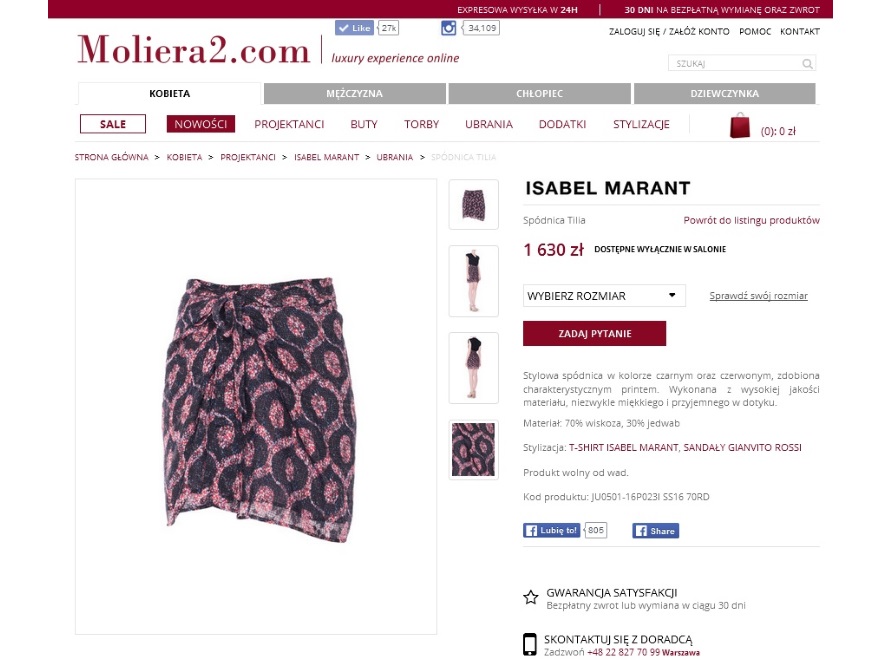 Spódnica Isabel Marant