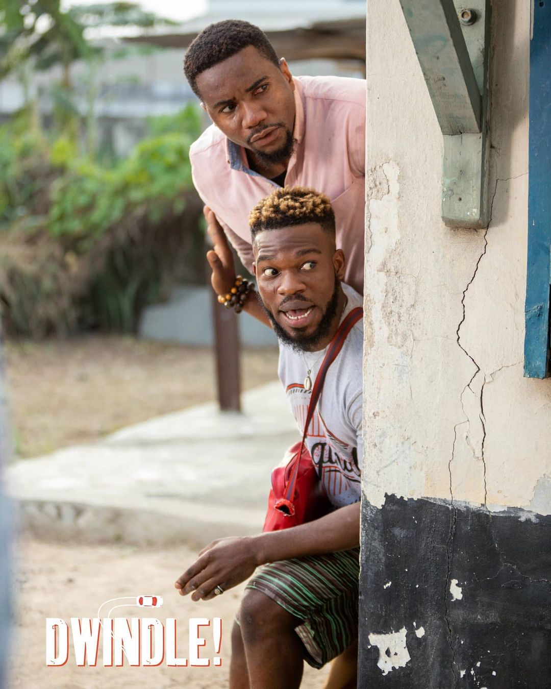 Jidekene Achufusi and Broda Shaggi in 'Dwindle!' directed by Kayode Kasum and Dare Olaitan [Instagram/@kayodekasum]