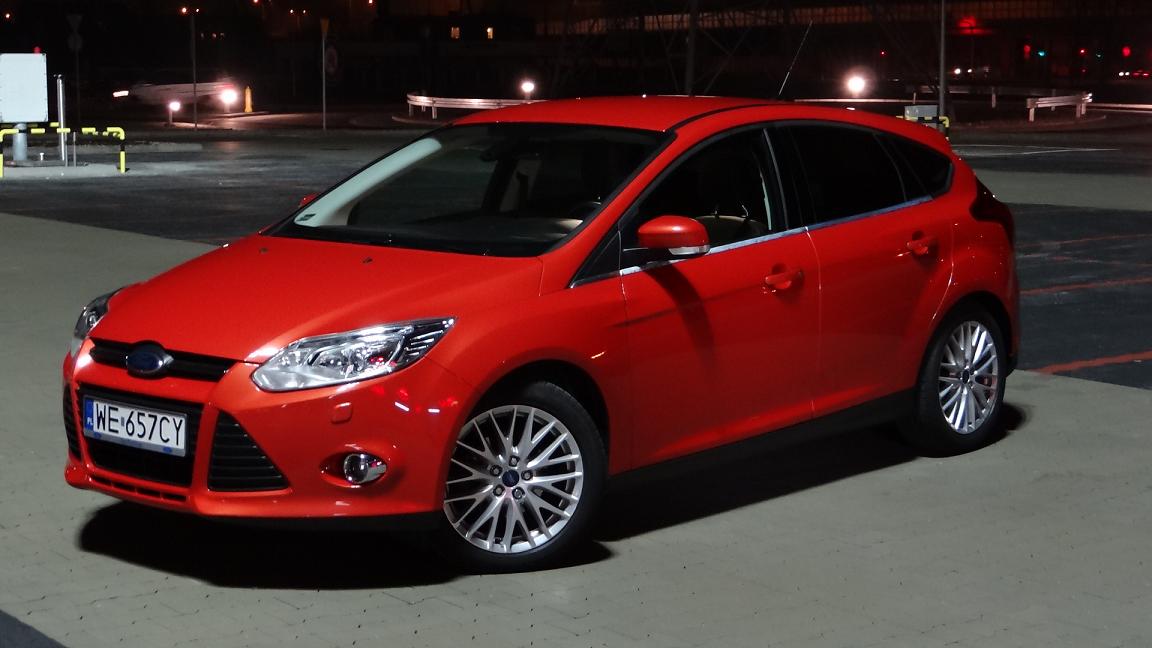 Ford focus napędzany silnikiem 1.0 EcoBoost