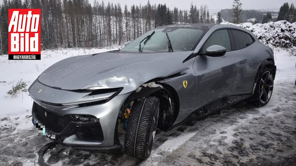 „Túl sok lóerő, túl kevés tapadás”: milyen kár ezért a 150 milliós Ferrariért