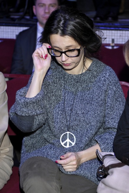 Również jej makijaż i fryzura nie wyglądały na dopracowane