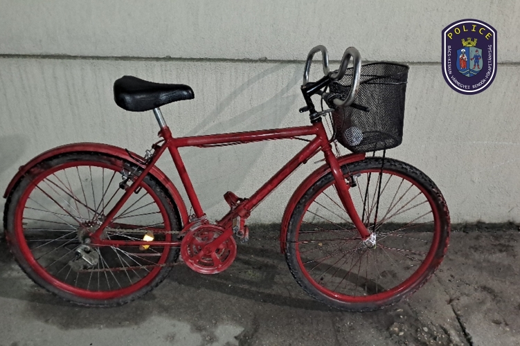 "Színváltós" biciklivel produkciózott egy magát agyafúrtnak gondoló tolvaj: a rendőrök hamar leleplezték a műsort