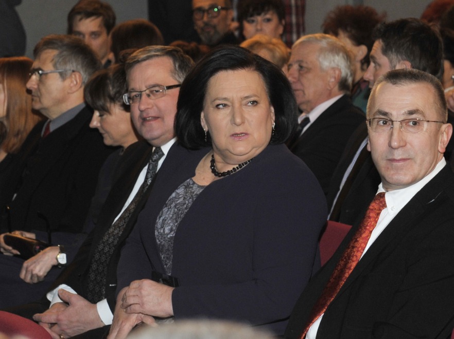 Anna i Bronisław Komorowscy