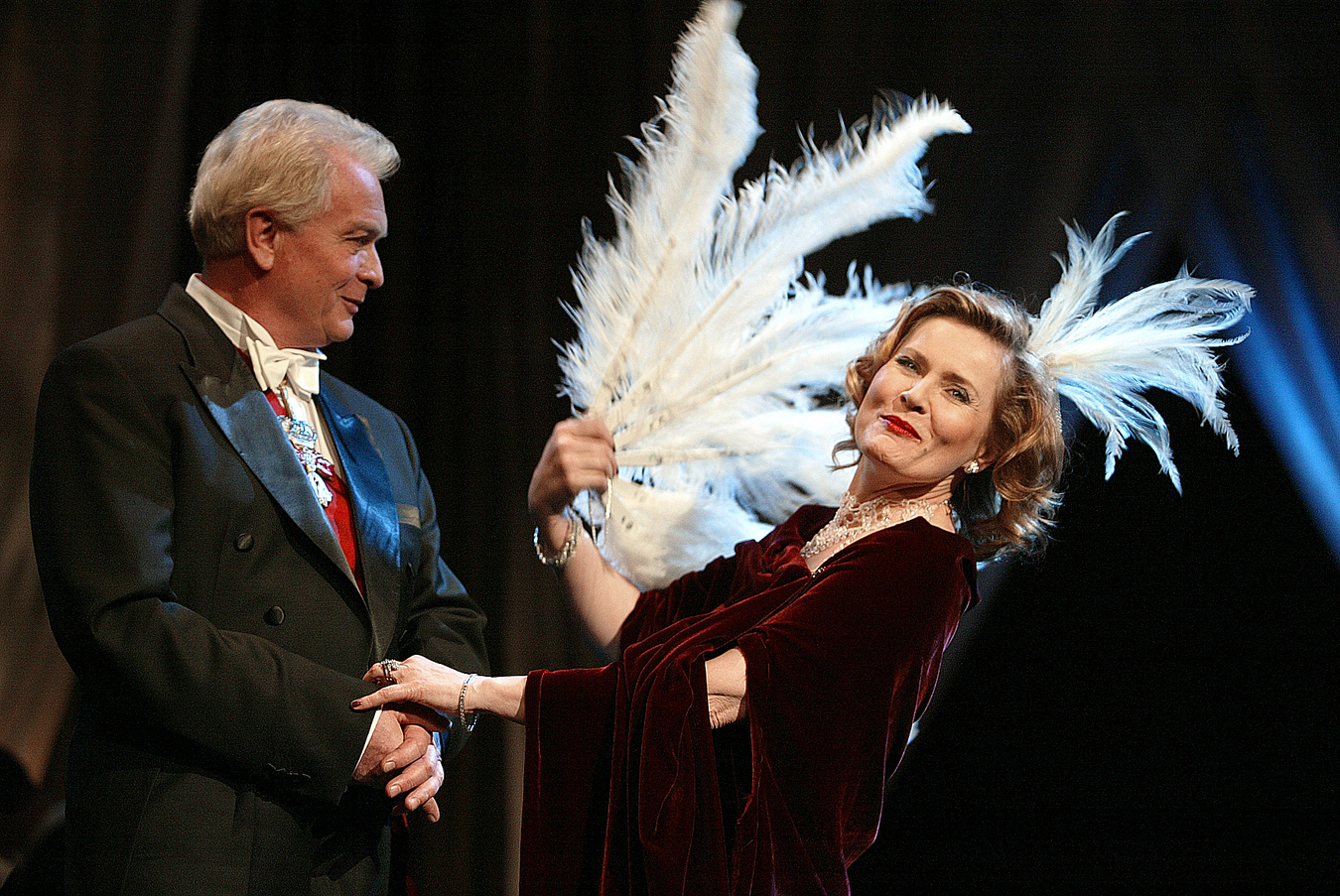 Grażyna Szapołowska i Marek Barbasiewicz w operetce