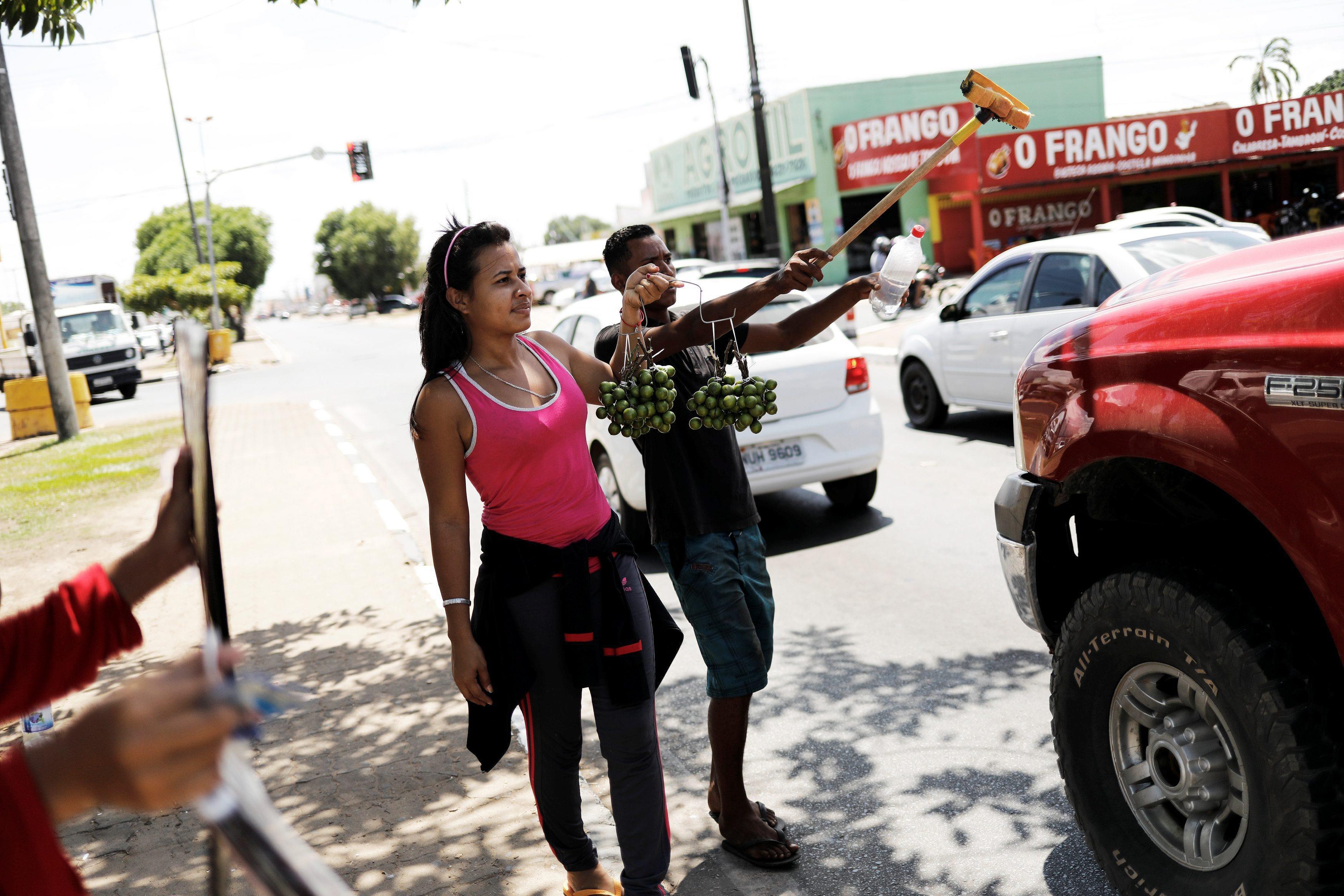 The Wider Image: Venezuelan migrants pose humanitarian problem in Brazil