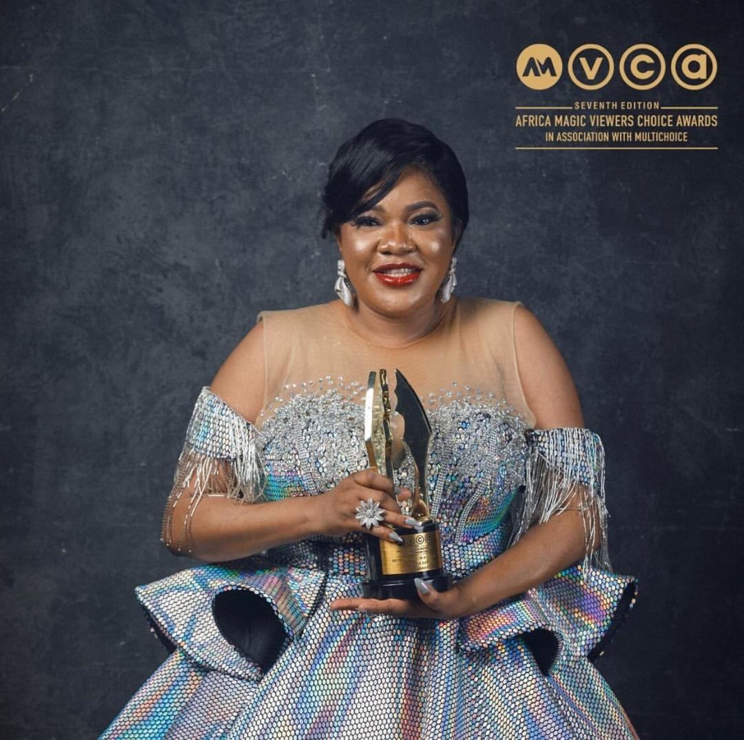 Toyin Abraham won the AMVCA's 2020 'Best Actress' category 