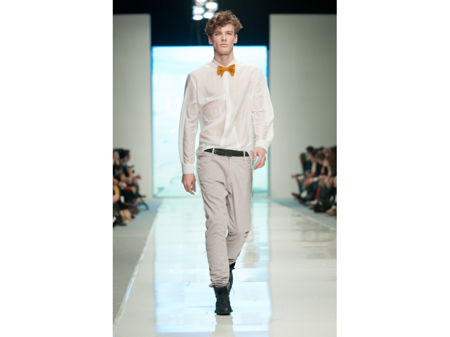ŁUKASZ JEMIOŁ - pokaz kolekcji wiosna/lato 2012 na Fashion Week Poland Łódź.