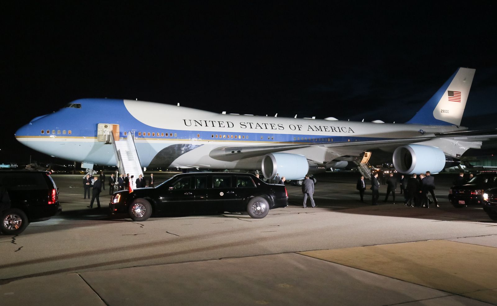 Air Force One i Cadillac One, czyli Bestia