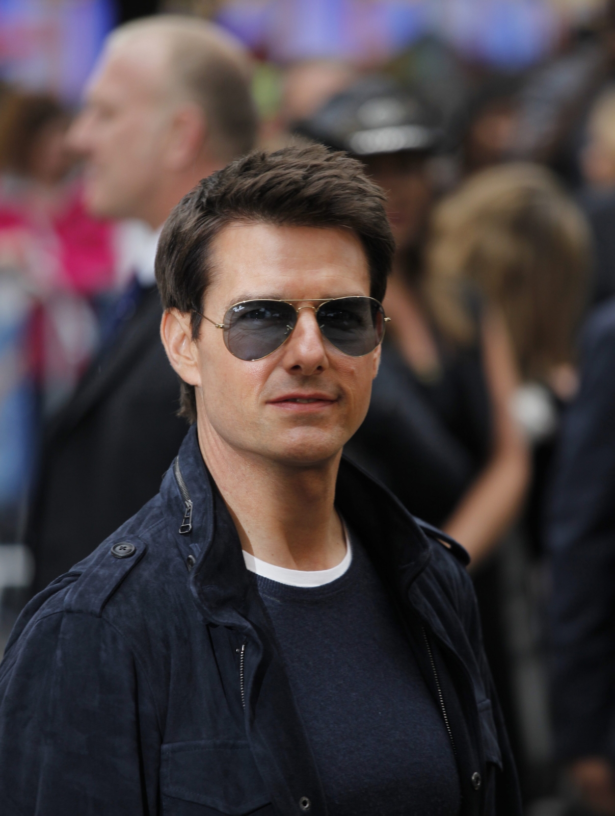 Tom Cruise na premierze