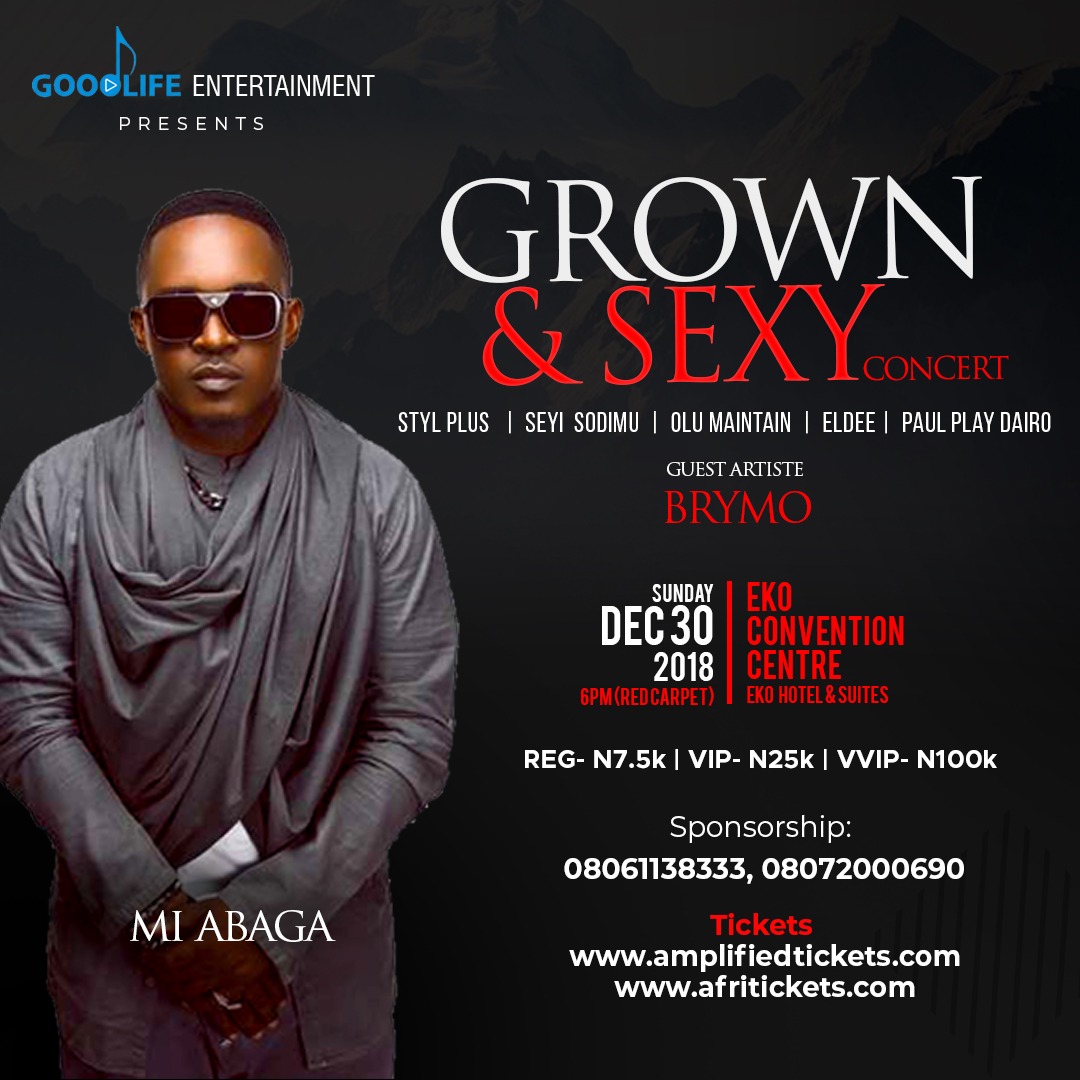 MI to perform at Grown & Sexy concert 2018