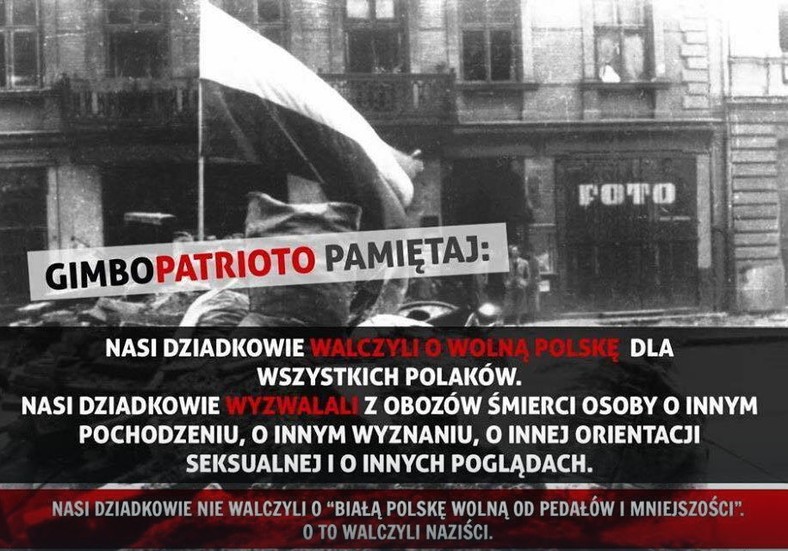 Taki obrazek też dostałam..., fot. screen z Facebook