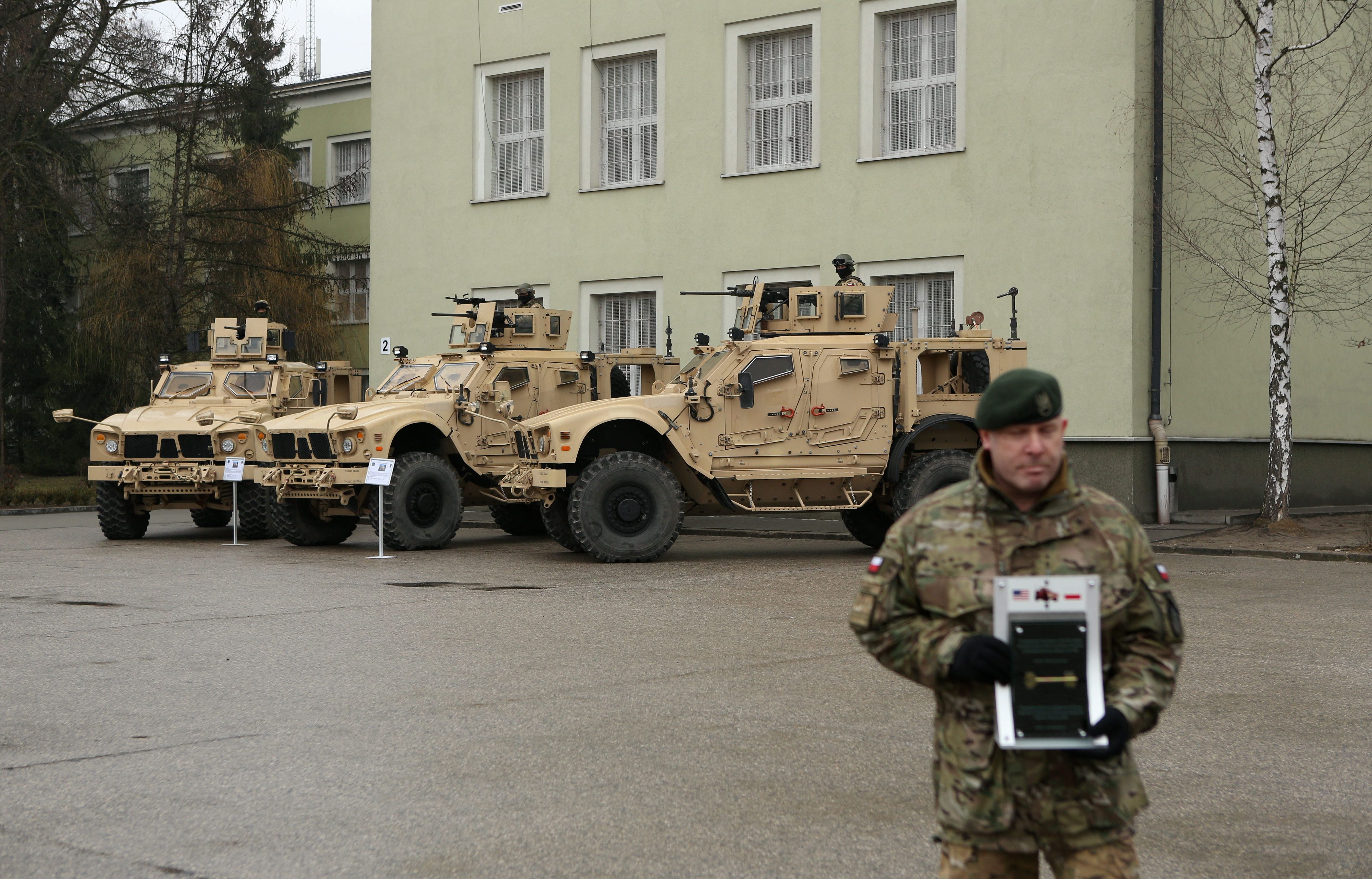 Amerykańskie MRAP-y dla polskich żołnierzy