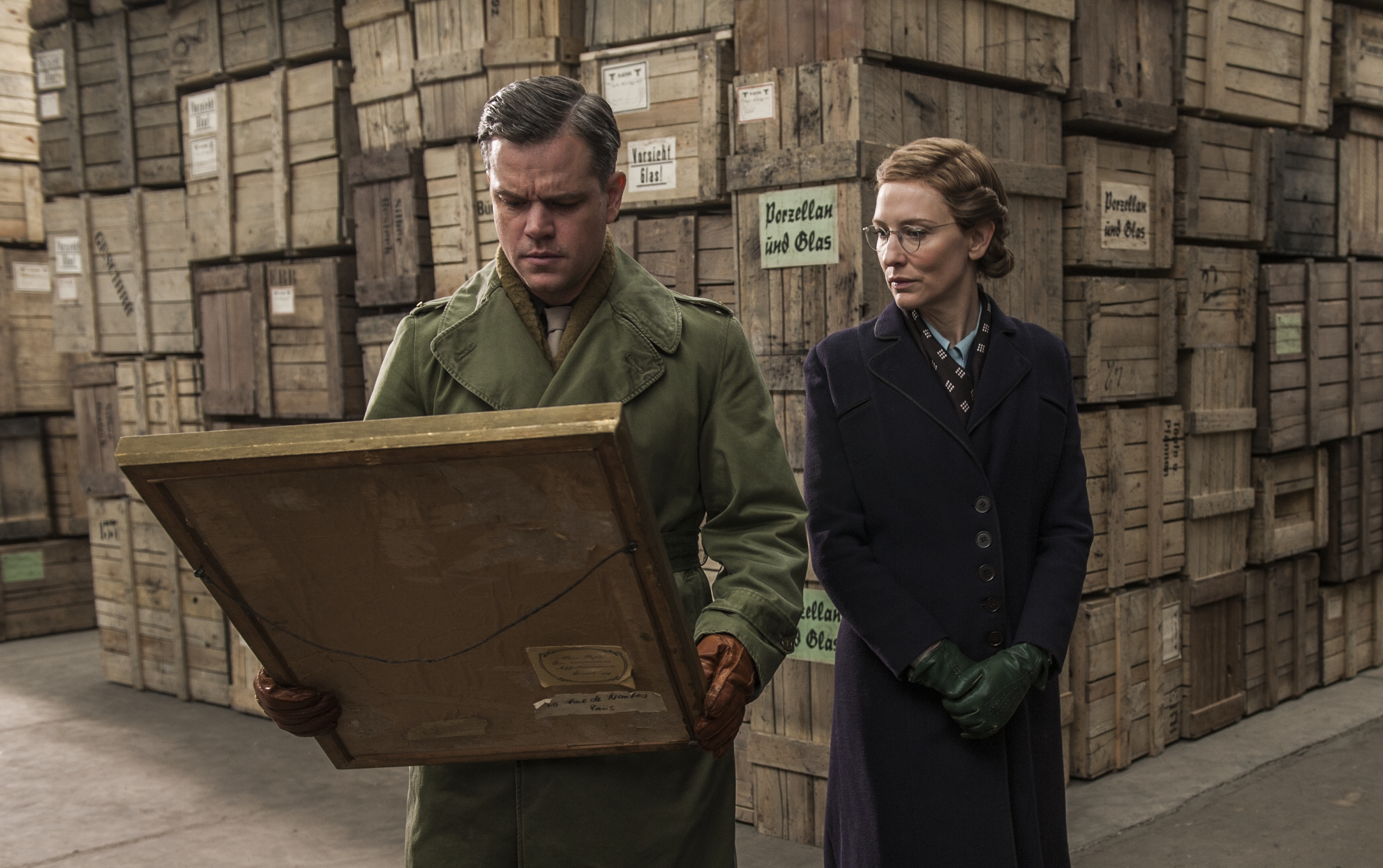 Matt Damon i Cate Blanchett w filmie
