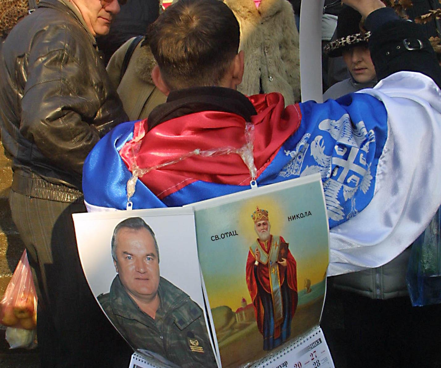 Ratko Mladić na plakacie
