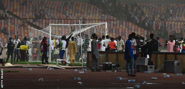 Nigeria fined $154,000 over Abuja Stadium violence in match against Ghana
