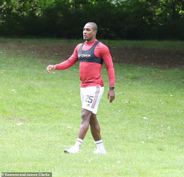 Odion Ighalo scored four goals in eight appearances for Manchester United for football was suspended (Eamonn and James Clarke)