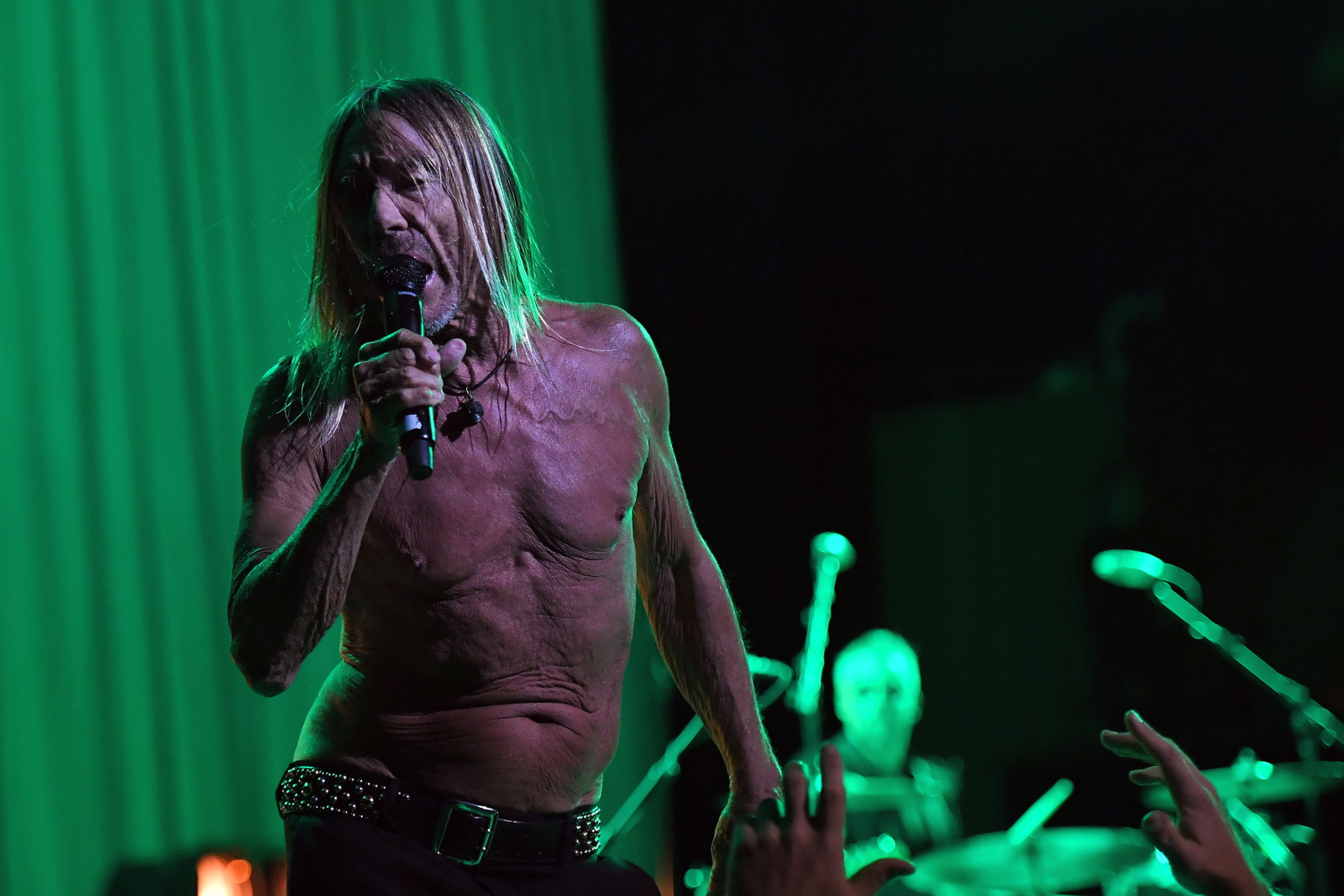 Iggy Pop podczas koncertu w Sydney, 15 kwietnia 2019 roku
