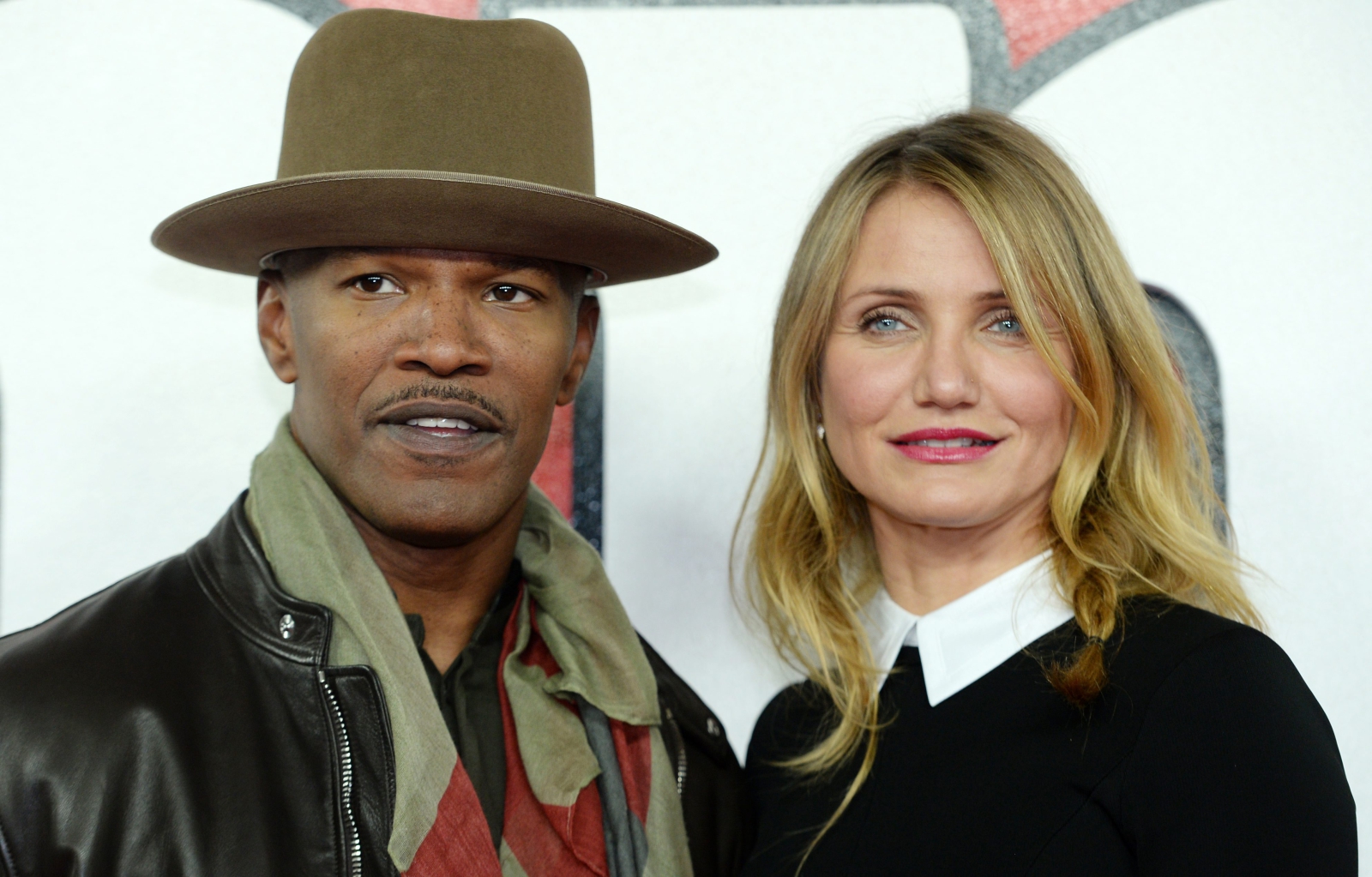 Jamie Foxx i Cameron Diaz na premierze