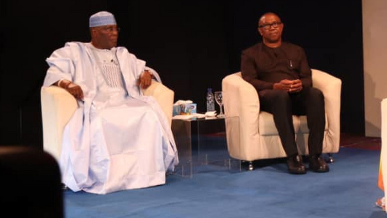 Atiku Abubakar and Peter Obi 