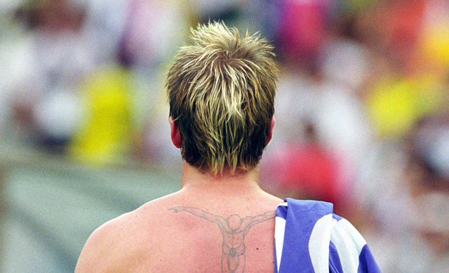David Beckham frizurája a 2002-es vébén