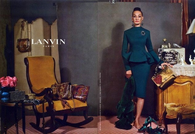 Jacqui Murdock (82 lata) w kampanii Lanvin / materiały prasowe