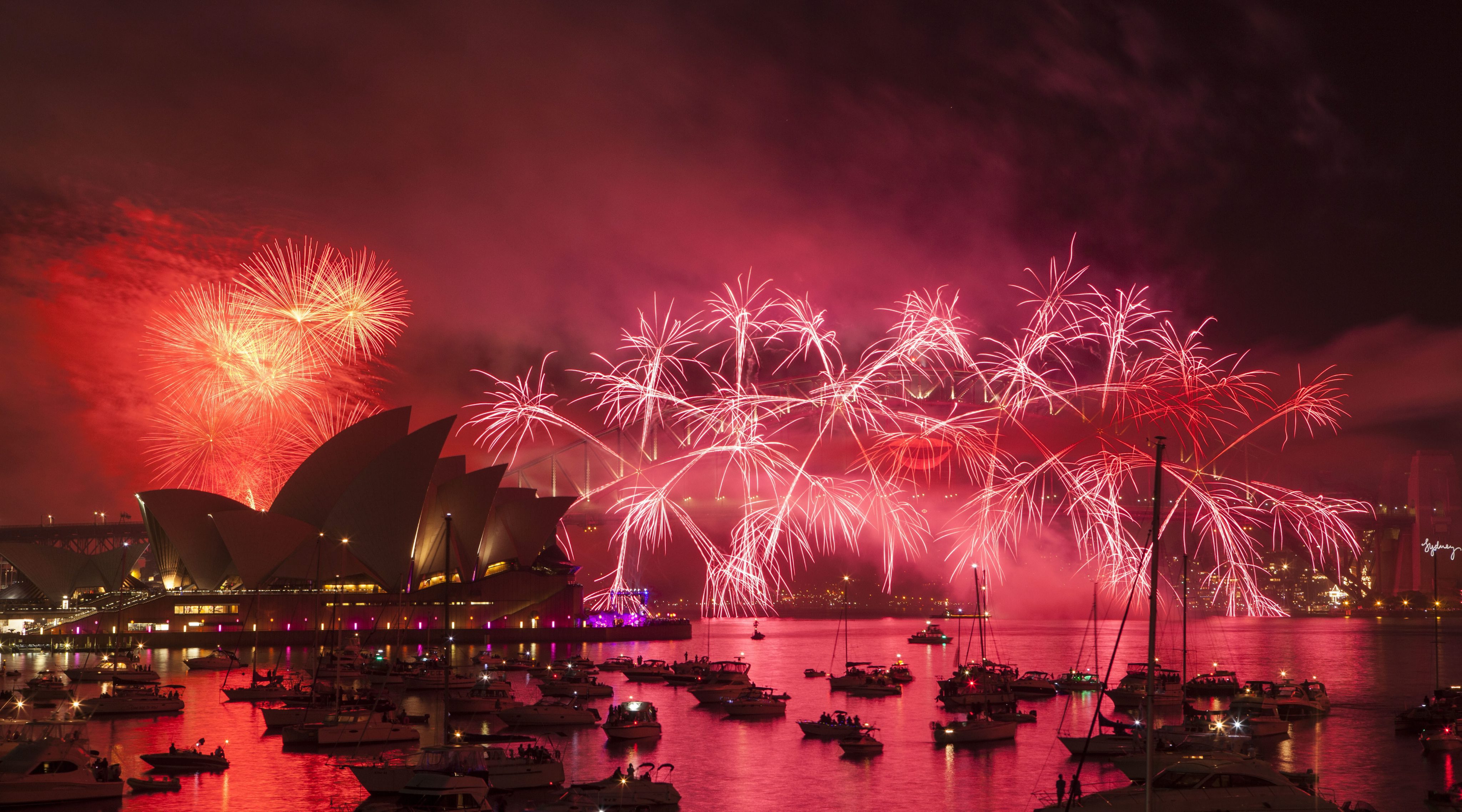 Sydney wita 2013 rok