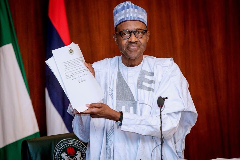 President Buhari's reputation as an anti-corruption crusader has come under a lot of questions since he was first sworn in five years ago [Presidency]