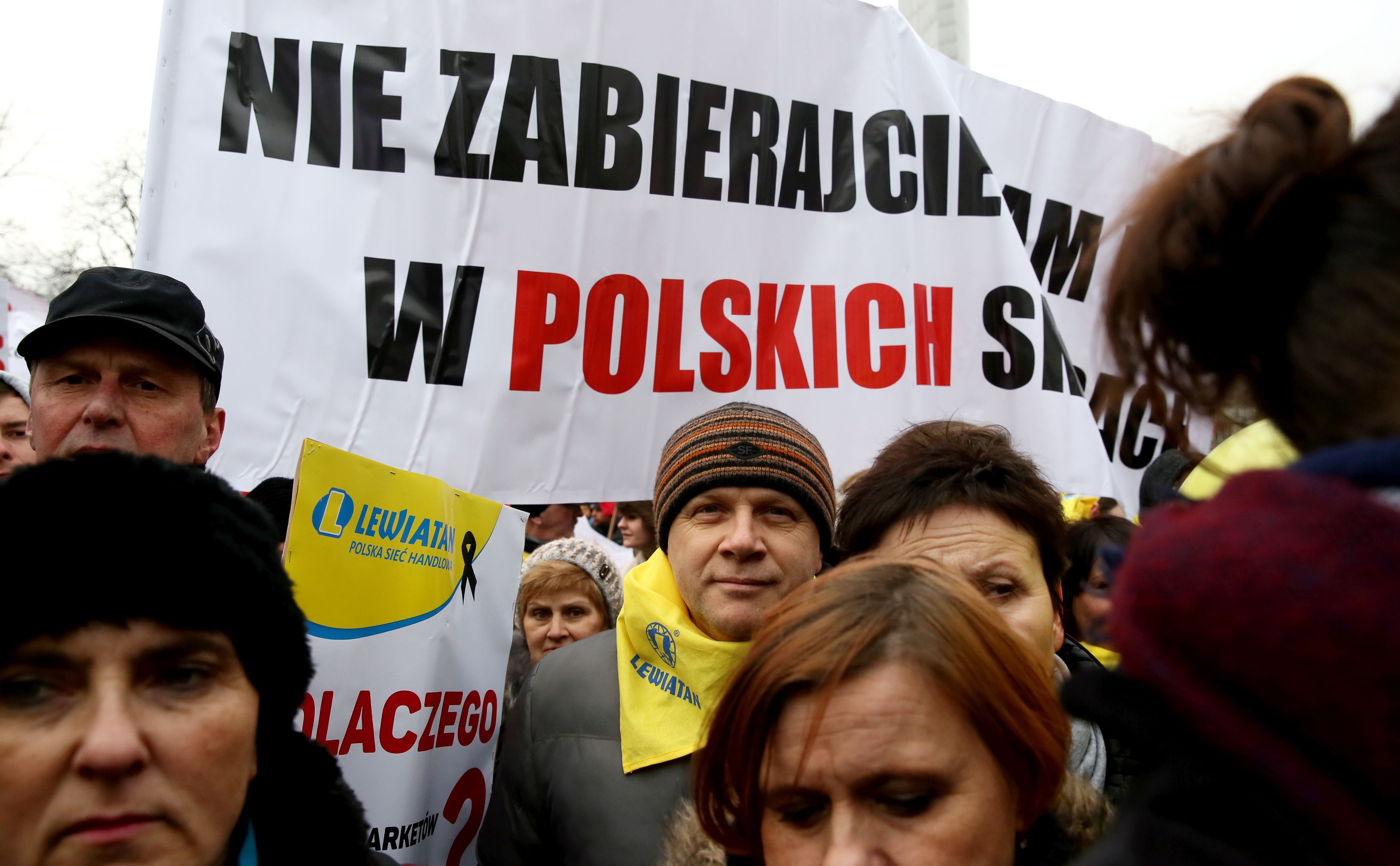 Protest handlowców