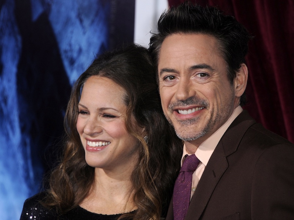 Robert Downey Jr. i jego żona Susan Downey