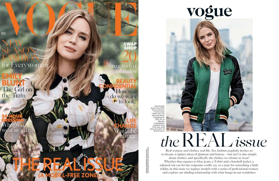 Vogue UK listopad 2016