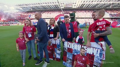Wisła pożegnała legendy. "Brożek nawet w snach nie mógł marzyć o lepszym"