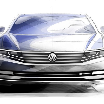 Nowy VW Passat B8 w Paryżu