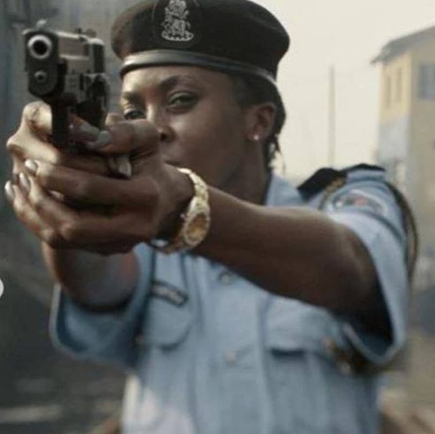 Kate Henshaw as Officer Stainless in 'The Ghost and the House of Truth' [Instagram/tghtthefilm]