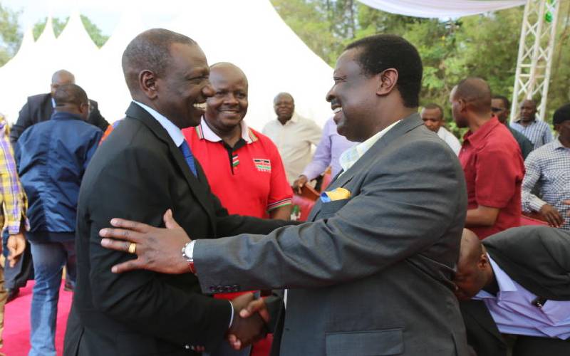 DP Ruto and Musalia shows another Democratic Move