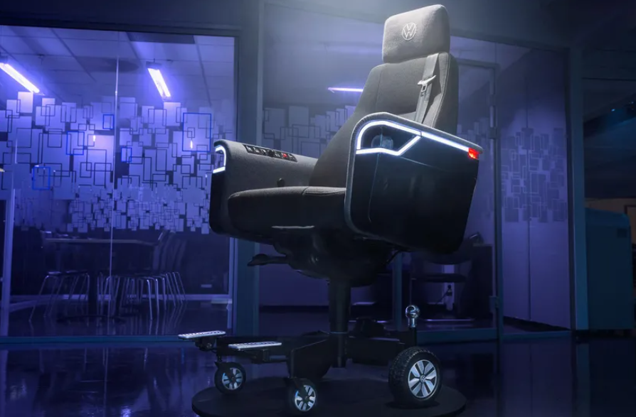 Autóhatású irodai széket gyártott a Volkswagen - Blikk