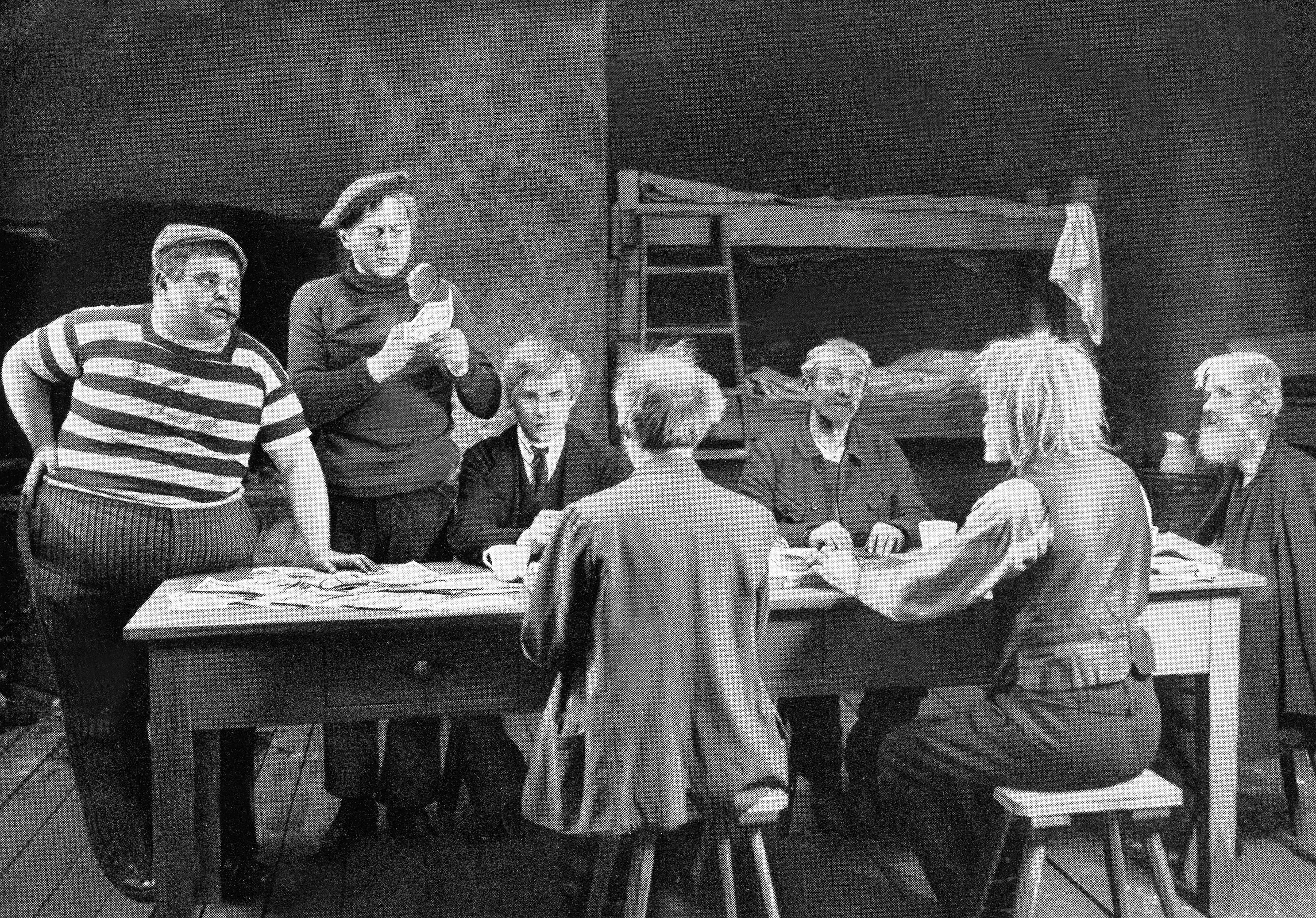 Kadr z filmu „Doktor Mabuse” (1922), reż. Fritz Lang