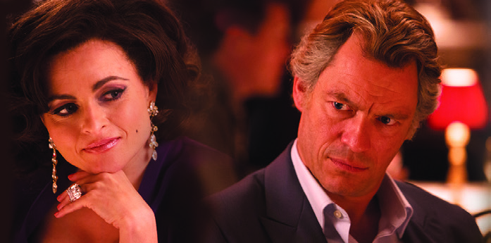 Helena Bonham-Carter i Dominic West w filmie
