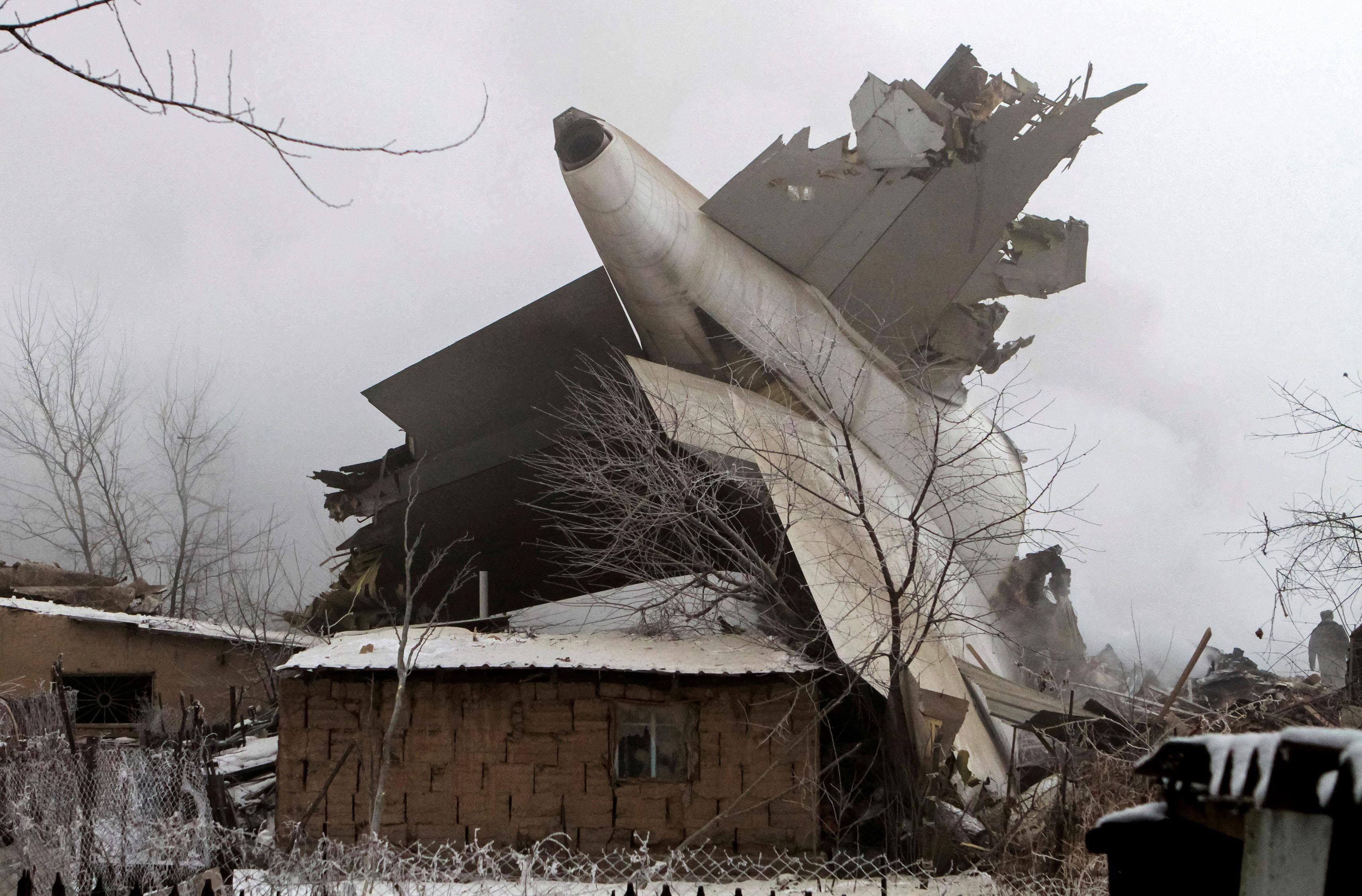A Picture and Its Story: Jet crash in Kyrgyzstan
