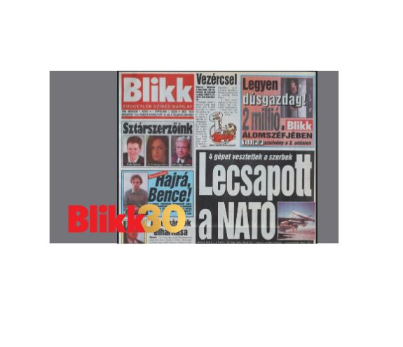 Első évünk a címlapon: emlékezzen 1994-re a Blikk-kel!