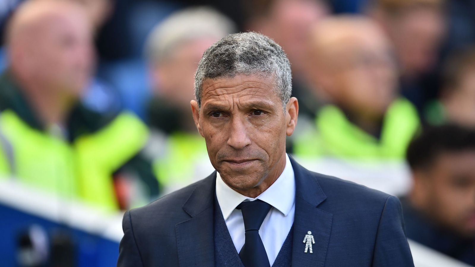 Chris Hughton: Former Premier League manager pays courtesy call on Gbese Mantse